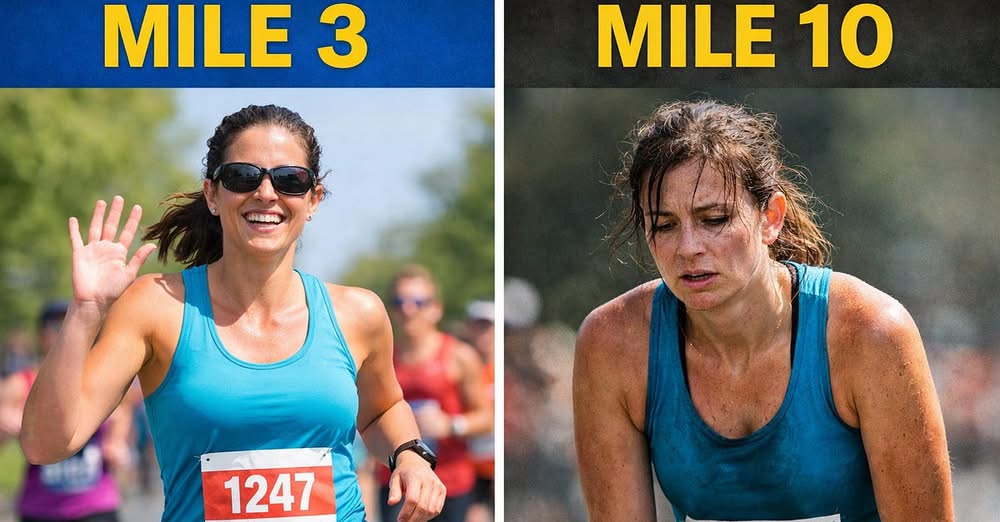 Three Miles Is Fitness. Thirteen Miles Is Truth.