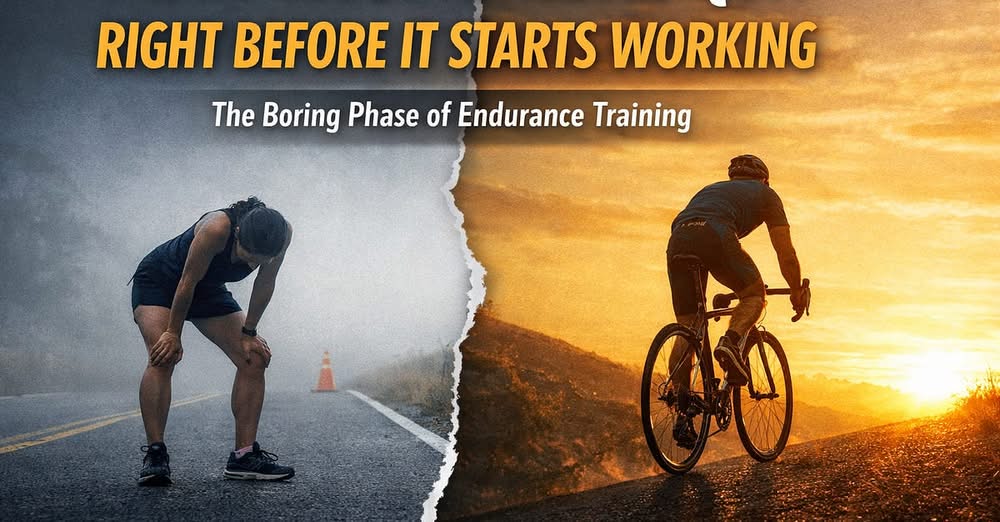 Why Most Athletes Quit Right Before It Starts Working